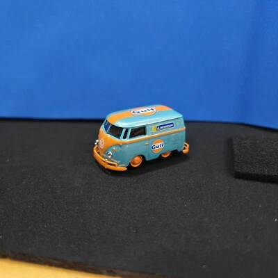 M2 Machines Kustom gulf michelin 1960 VW Delivery Van Bus chrome - Image 1 of 4