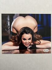 Dillion Harper autographed signed 8x10 photo Beckett BAS COA Sexy Hot Pornstar