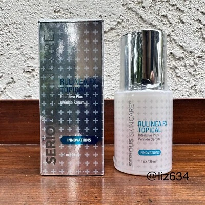 Serious SkinCare RULINEA-FX Topical Intensive Plus Suero para Arrugas 1oz 🌸 Nuevo Foto 1 de 4