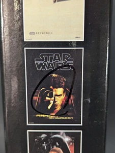 Star Wars Saga Anakin Skywalker Darth Vader Poster Happy Kuji E Award ROTS Japan - Picture 1 of 3
