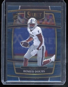 2022 Panini Select Draft Picks Blue Concourse Romeo Doubs RC Card #16 - Picture 1 of 2
