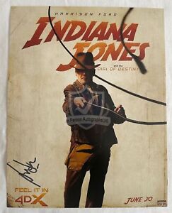 Harrison Ford Signed 11x14 Photo INDIANA JONES PHOTOPROOF OnlineCOA AFTAL #12