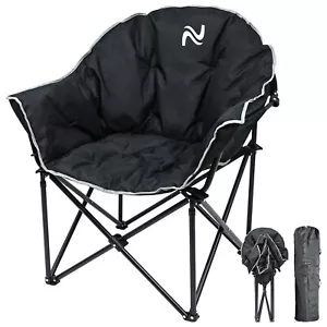 Sedia da campeggio oversize SLSY imbottita salotto poltrona patio comode sedie divano 500 libbre - Foto 1 di 57