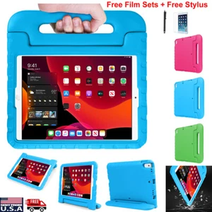 For iPad Air 3rd/7th Gen 2019 Foam Kids Shockproof Case Cover Handle Stand - Picture 1 of 24