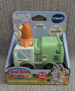 VTech Toot-Toot Drivers Bluey Bingo Garbage Truck Vehicle Smartpoint Brand New  - Picture 1 of 2