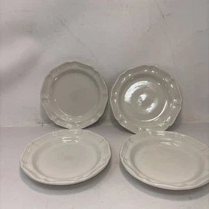 Mikasa French Countryside Scalloped F9000 Bread Plates - Set of 4 - 6 1/2" - Picture 1 of 5
