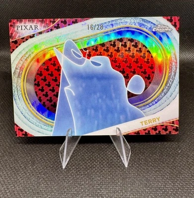 2025 TOPPS CHROME 迪斯尼米老鼠折射器 /28 TERRY — 第 1/3 张图片