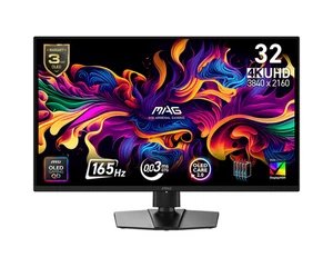 32" MSI MAG 322UP QD-OLED E16 (4K UHD) GAMING MONITOR - Picture 1 of 1