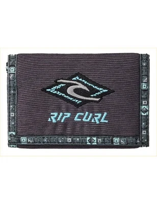 Rip Curl Archive Cord Surf Polyester Geldbörse Schwarz/Blau Herren - Bild 1 von 4