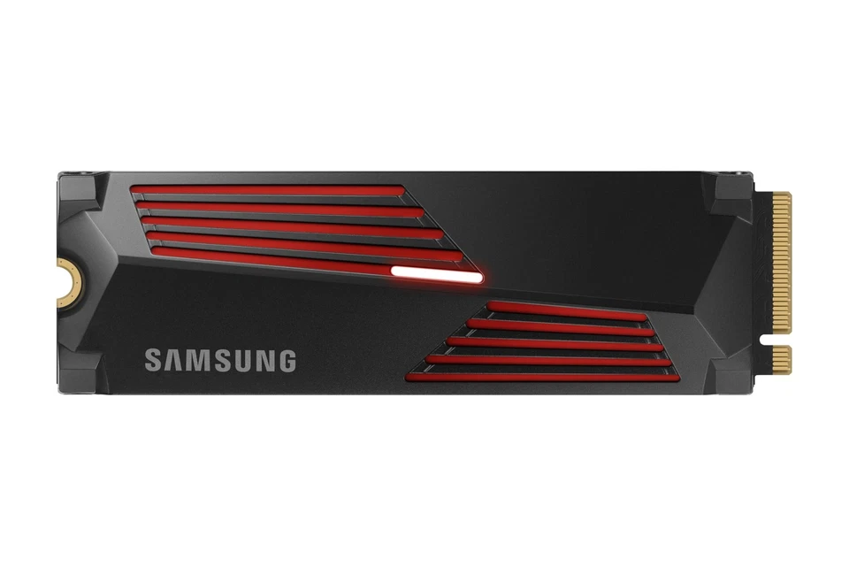 SAMSUNG 990 PRO 1TB SSD M.2 Festplatte mit Kühlkörper (MZ-V9P1T0CW/MZ-V9P1T0GW)