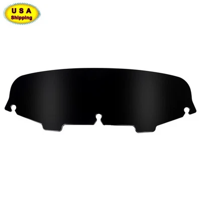 Parabrisas negro de 5" para Harley Touring Electra Glide FLHTCU FLHT FLHX Foto 1 de 4