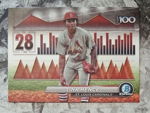 #BTP-28 Tink Por lo tanto 2024 Bowman Chrome Bowman Scouts Top 100 - Cardinals - Imagen 1 de 2