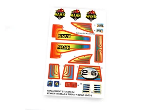 Stickers for KENNER M.A.S.K FIREFLY Stickers with Bonus! - Bild 1 von 4