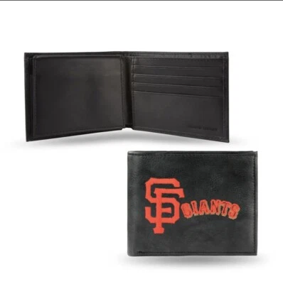 SAN FRANCISCO GIANTS EMBROIDERED BILFOLD Rico Industries - Image 1 of 4