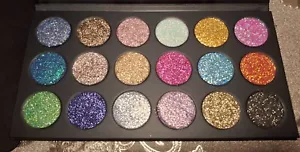 Authentic Canadian Vani Cosmetics Pressed Glitters Bestsellers Palette Bundle - Picture 1 of 17