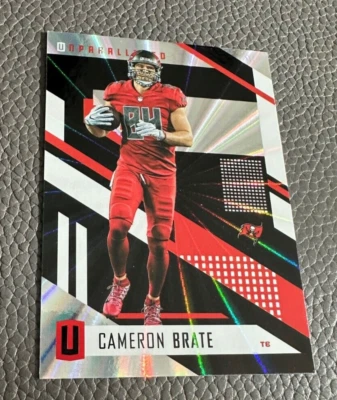 2017 Panini Unparalleled Buccaneers Football Card #156 Cameron Brate - Image 1 of 2