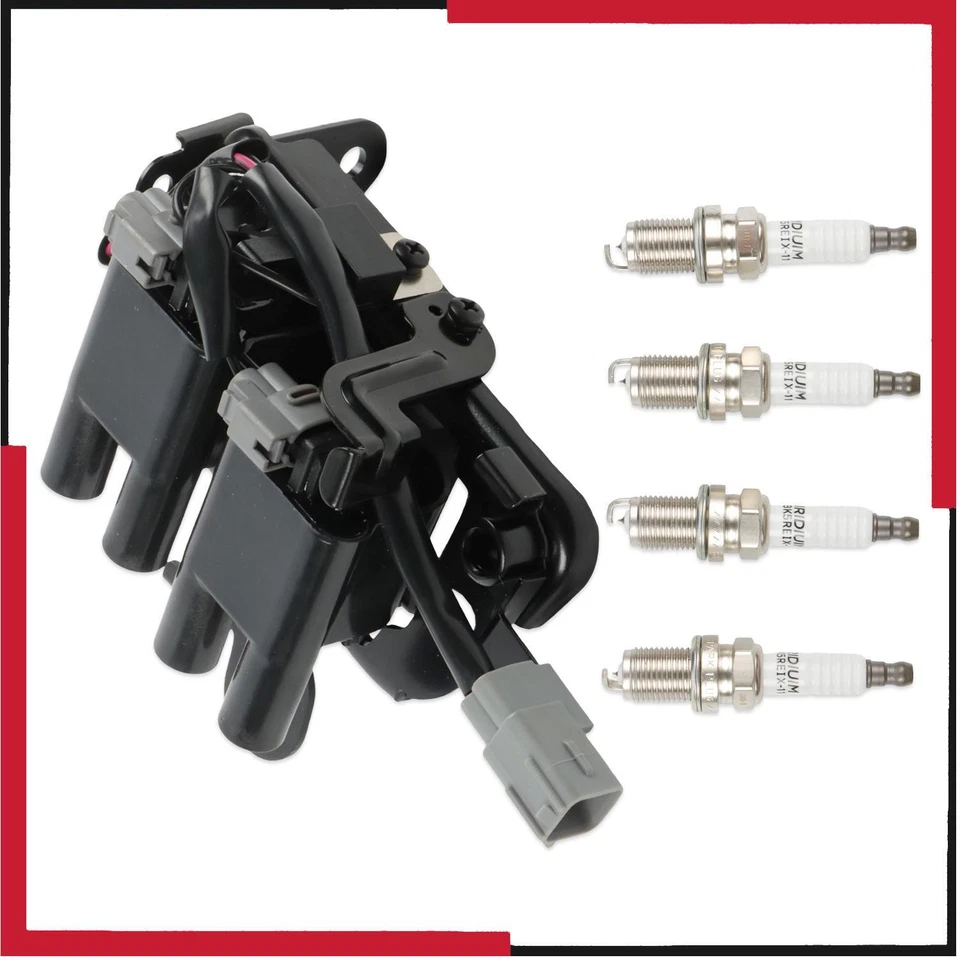 UF419 Ignition Coil & Iridium Spark Plug For 2005-2007 Kia Spectra L4 2.0L - Imagem 1 de 4