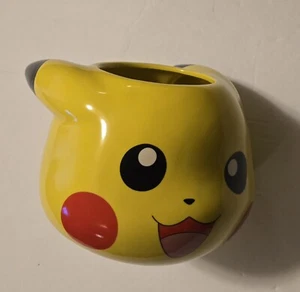Pokemon Pikachu Sculpted Coffee Mug Cup Just Funky Nintendo Ceramic No Tags - Picture 1 of 5