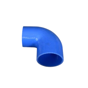 Acoplador reductor de manguera de silicona azul codo 90 grados CXRacing Universal 3,5"-3,25" - Imagen 1 de 1