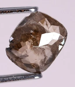 0.64 Ct Loose Cushion Cut Diamond | Natural Fancy Brown Diamond For Wedding Ring - Picture 1 of 10