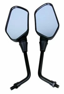 Espejos retrovisores negros para scooter Yamaha Zuma Vino X-max - Imagen 1 de 4