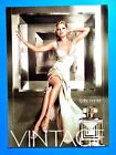 KATE MOSS in  1 Page  Fragrance Magazine Print Ad Long Legs High Heel Shoes