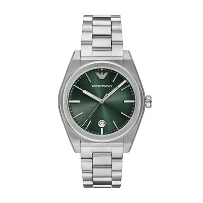 Orologio Uomo EMPORIO ARMANI FEDERICO AR11621 Bracciale Acciaio Verde - Immagine 1 di 3