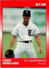 1989 Star Chris Howard #78 Fort Lauderdale Yankees Baseball Card