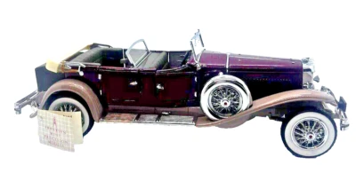 Franklin Mint Precision Die-cast Car 1:24 1930 Duesenberg J Derham Tourster NWT - Image 1 of 4