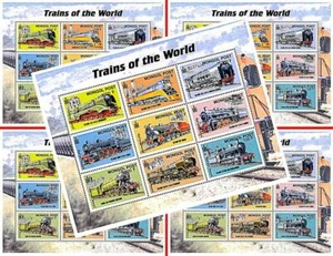 👉 $$ al por mayor $$ MONGOLIA 2000 Vintage TRENES del MUNDO X5 m/s MNH ** - Imagen 1 de 1