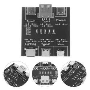  2Pcs USB Tester Data Cable Test Tool Test Board Fast Detection USB Cable - Afbeelding 1 van 12