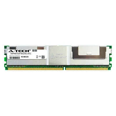 4GB DDR2 PC2-5300 ECC FBDIMM (Dell SNP667D2F5K2/8G Equivalent) Server Memory RAM - Image 1 of 2