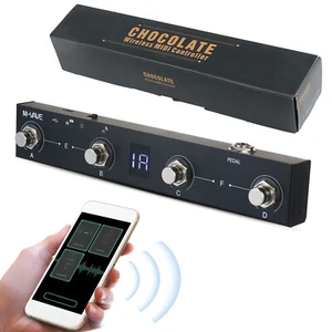M-VAVE Rechargeable Bluetooth Wireless MIDI Controller 4 Button MIDI Foot Pedal - Picture 1 of 7