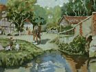 Needlepoint Canvas: Bynsford Kent - XLarge - Vintaged 20inx24in