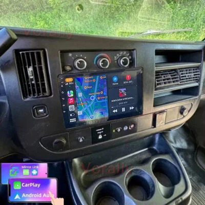 For 2008-2024 Chevrolet Express Wireless CarPlay Android 13 Car Radio Stereo - Image 1 of 4