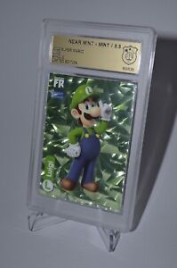 Super Mario 2022 / Luigi / Edycja limitowana FR / Holo / GSG® 8.5 Prawie idealny / Rzadki
