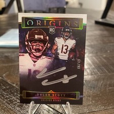 2023 Origins Tyler Scott On Card Auto Silver Ink 46/49