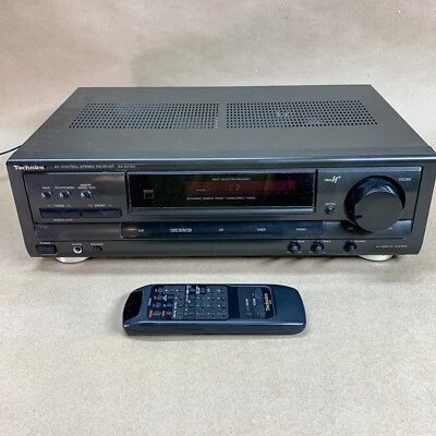 Technics SA-EX100 AV Control Stereo Receiver Amplifier Bundle with Remote Works - Image 1 of 4