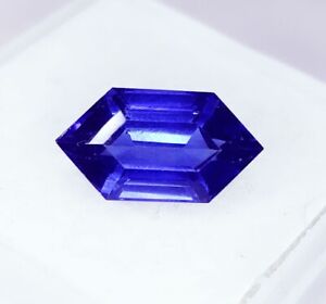 Loose Gemstone  6.57 Ct Natural  Blue Sapphire Certified  Ring Use Ceylon Gem