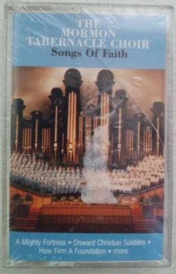 The Mormon Tabernacle Choir, Songs of Faith, Cassette Tape 11382, 1981 Promo Mix - Image 1 of 4