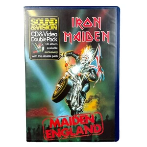 Iron Maiden VHS Video Made In England Rock Music Live Concert Rare 1989 - Picture 1 of 23