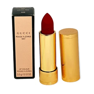 GUCCI Rouge A Levres Mat Lip Colour *LOUISA RED 506* 3.5g/0.12oz. New In Box" - Picture 1 of 2