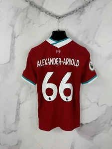 Nike Vaporknit Liverpool FC Jersey #66 Alexander-Arnold 2020 - 2021 Season Patch - Picture 1 of 14