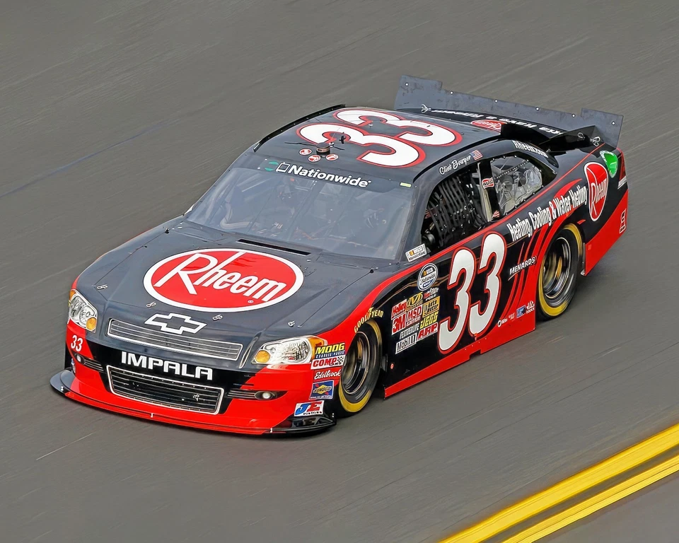 Impresión fotográfica brillante Clint Bowyer 2011 Daytona Nationwide NASCAR 8"X10" Foto 1 de 1