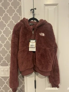 Chaqueta con Capucha Cremallera Completa Polar Suave OSO para Niñas The North Face, XL (14-16) - Imagen 1 de 3