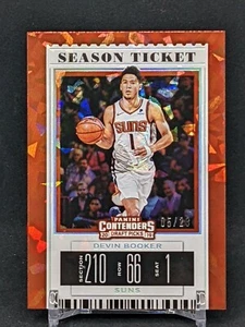 Devin Booker 2019 Panini Contenders Draft Picks Orange Cracked Ice /23 SEE PICS - Picture 1 of 4
