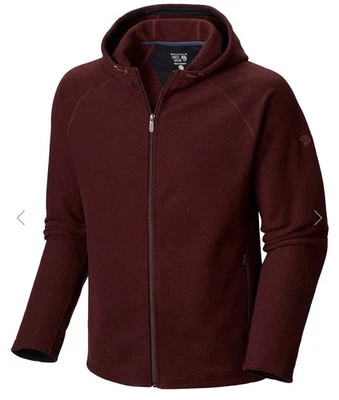 Chaqueta Mountain Hardwear Toasty Twill polar cremallera completa para hombre M roja Foto 1 de 4
