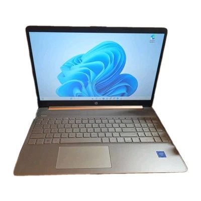 2019 HP 15-dy0015ds 15.6" Micro-Edge laptop Intel Celeron N4000 4GB 256GB Win 10 - Image 1 of 4