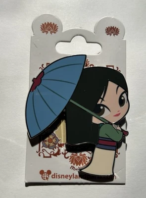Prendedor Mulan Chibi Precioso Cutie Princesa Disney Land París DLP DLRP Julio 2023 Foto 1 de 2