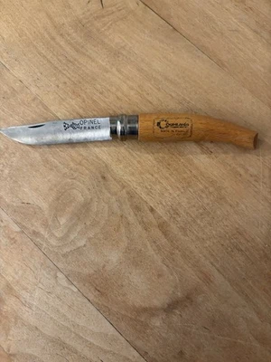 Coghlans Opinel  No. 7  Carbon Steel Beechwood Handle Made in France Knife - Image 1 of 4